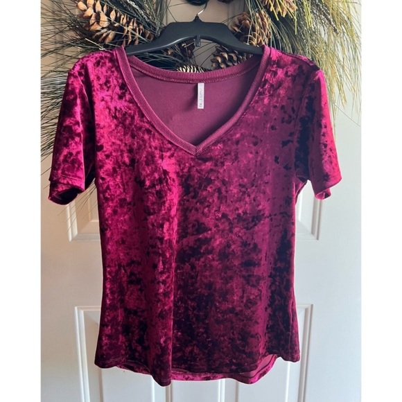 Womens Burgundy/Maroon/Deep Red Top by Z Supply Size Medium - Picture 4 of 10